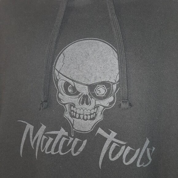 Matco Tools Automotive Men's Adult Sz XXL Hoodie Sweatshirt Skull Logo Black - Picture 3 of 6
